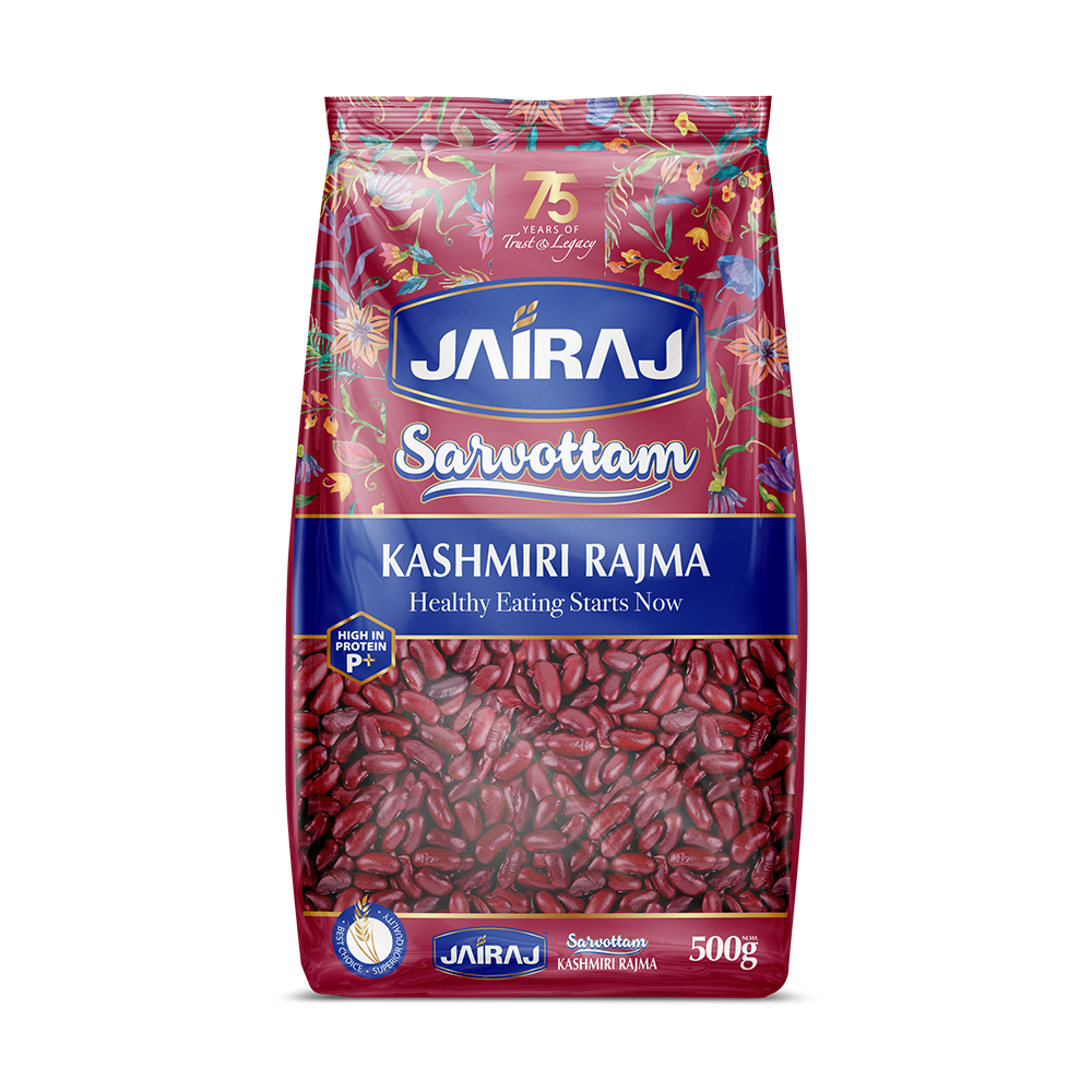 Jairaj Sarvottam Rajma Kashmiri 500 g
