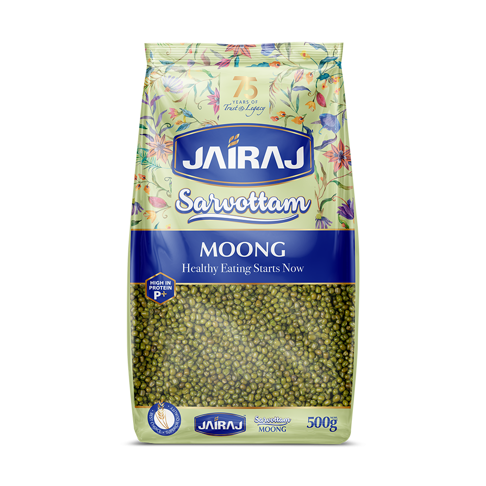 Jairaj Sarvottam Moong Whole 500 g