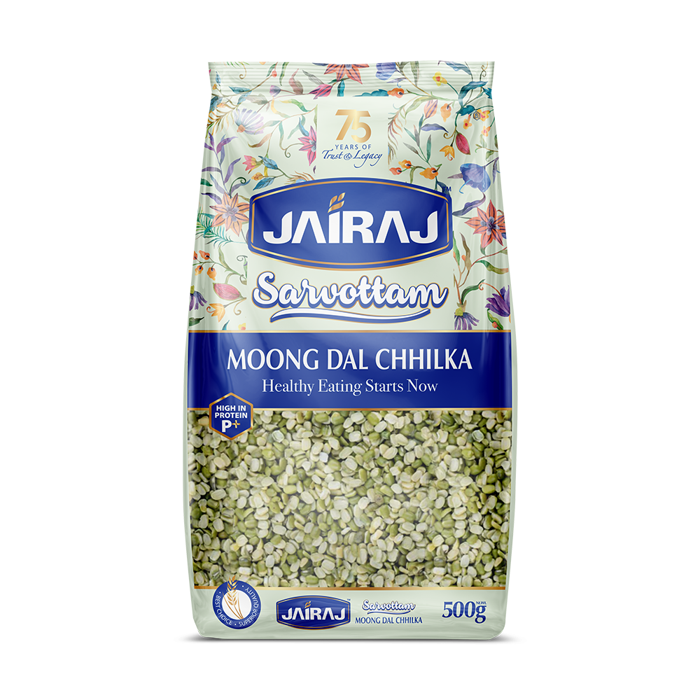 Jairaj Sarvottam Moong Chhilka 500 g