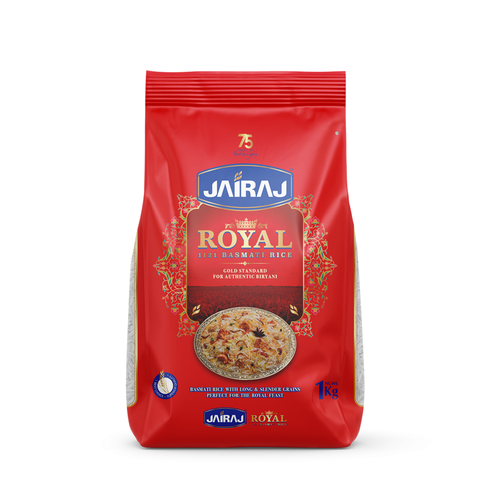 Jairaj Royal 1121 Basmati Rice 1 Kg
