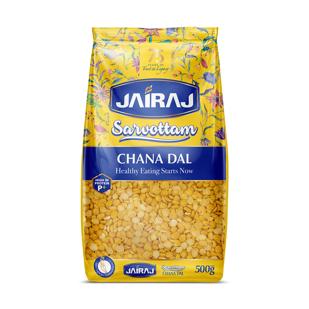 Jairaj Sarvottam Chana Dal 500 g