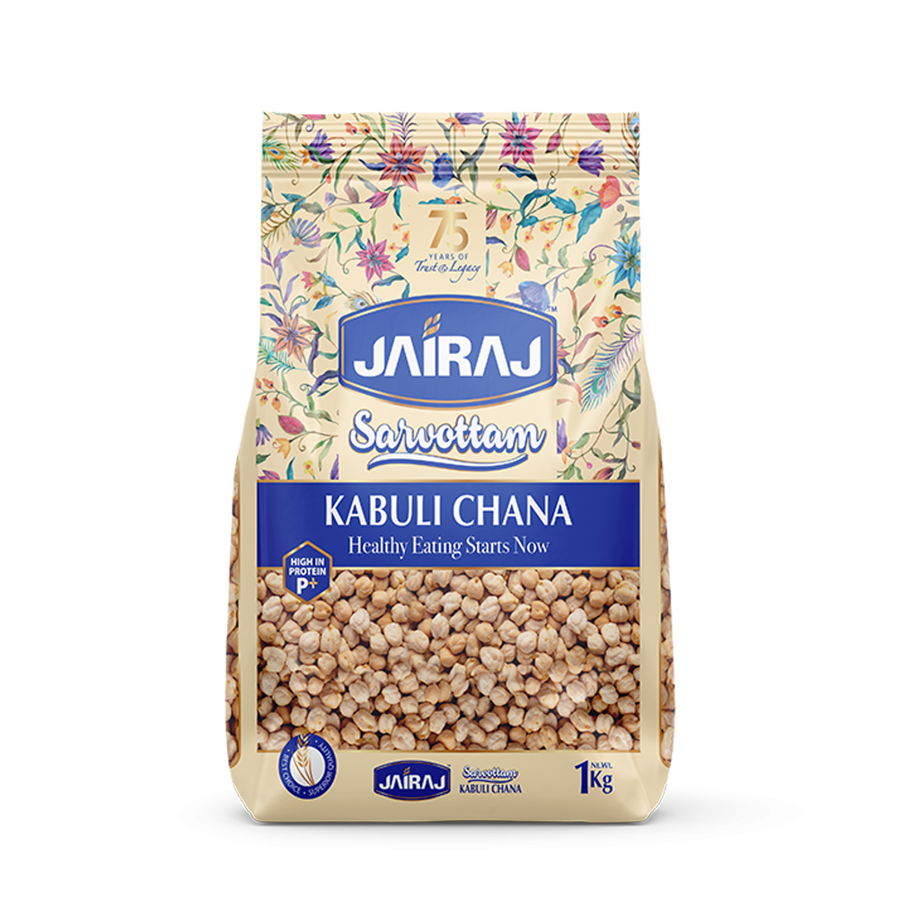 Jairaj Sarvottam Kabuli Chana 1 Kg