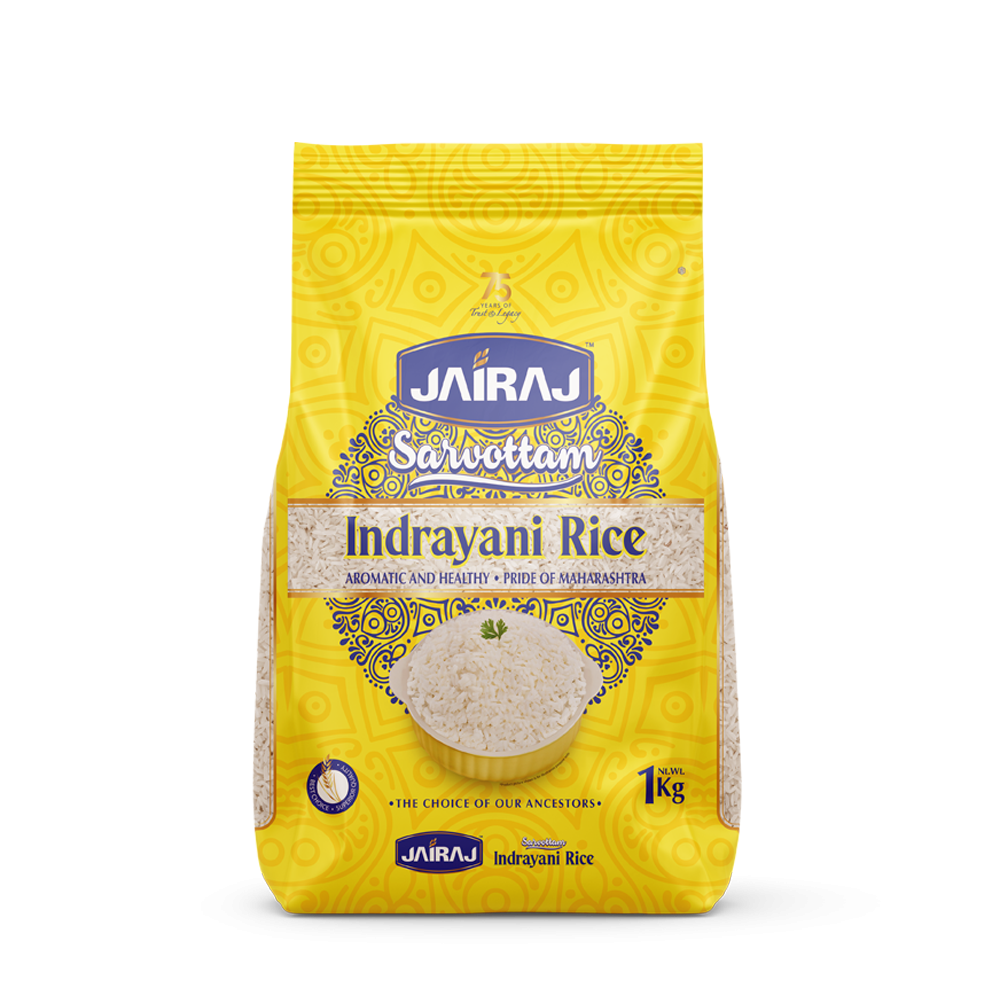 Jairaj Sarvottam Indrayani Rice 1 Kg