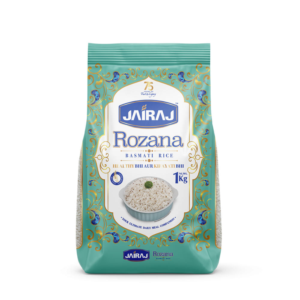 Jairaj Supreme Rozana Basmati Rice 1 Kg