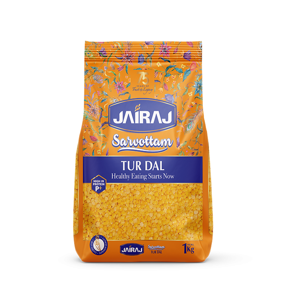 Jairaj Sarvottam Tur Dal 1 Kg