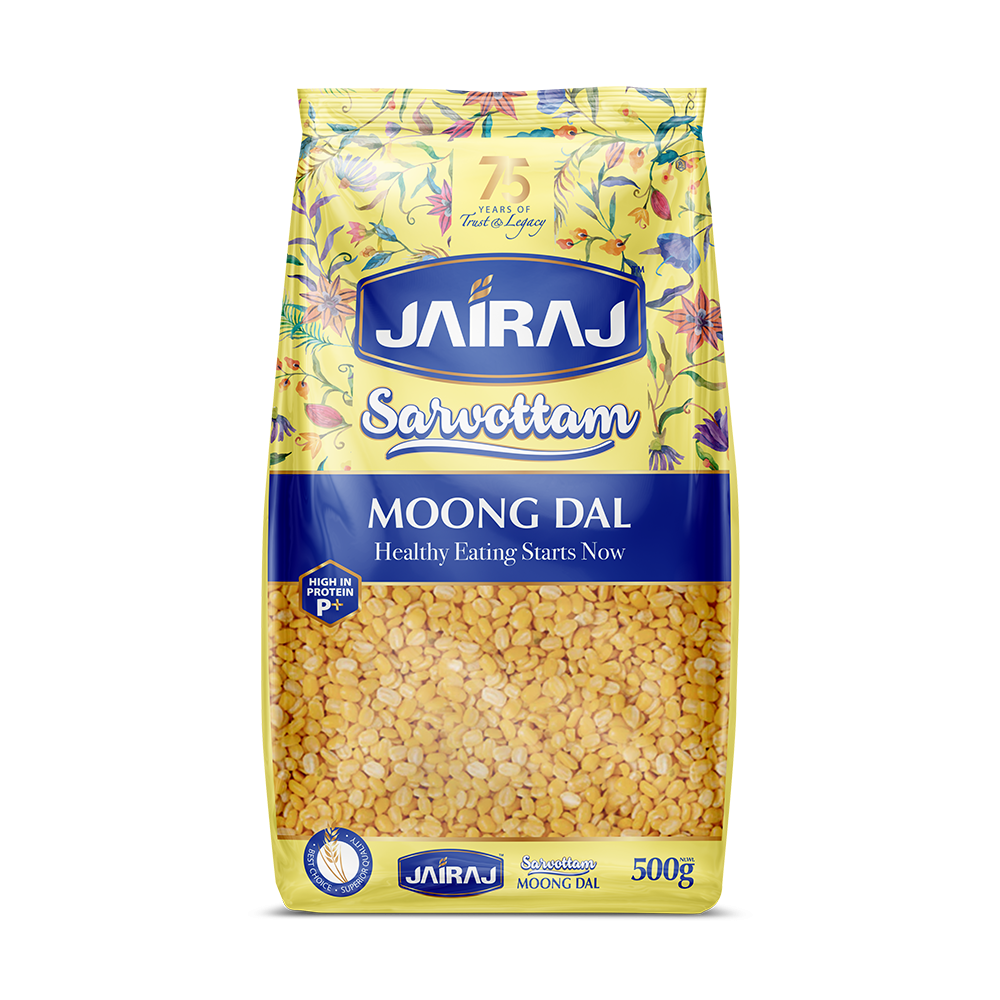 Jairaj Sarvottam Moong Dal 500 g