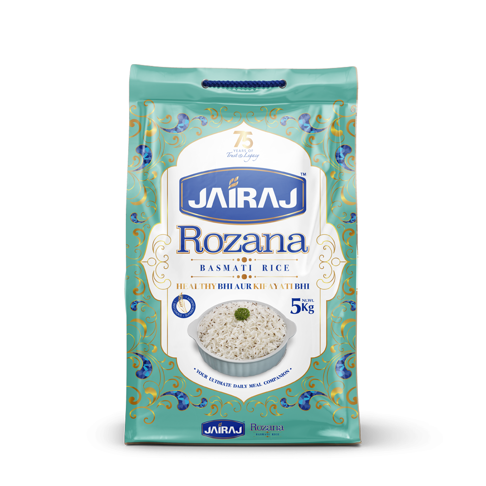 Jairaj Supreme Rozana Basmati Rice 5 Kg