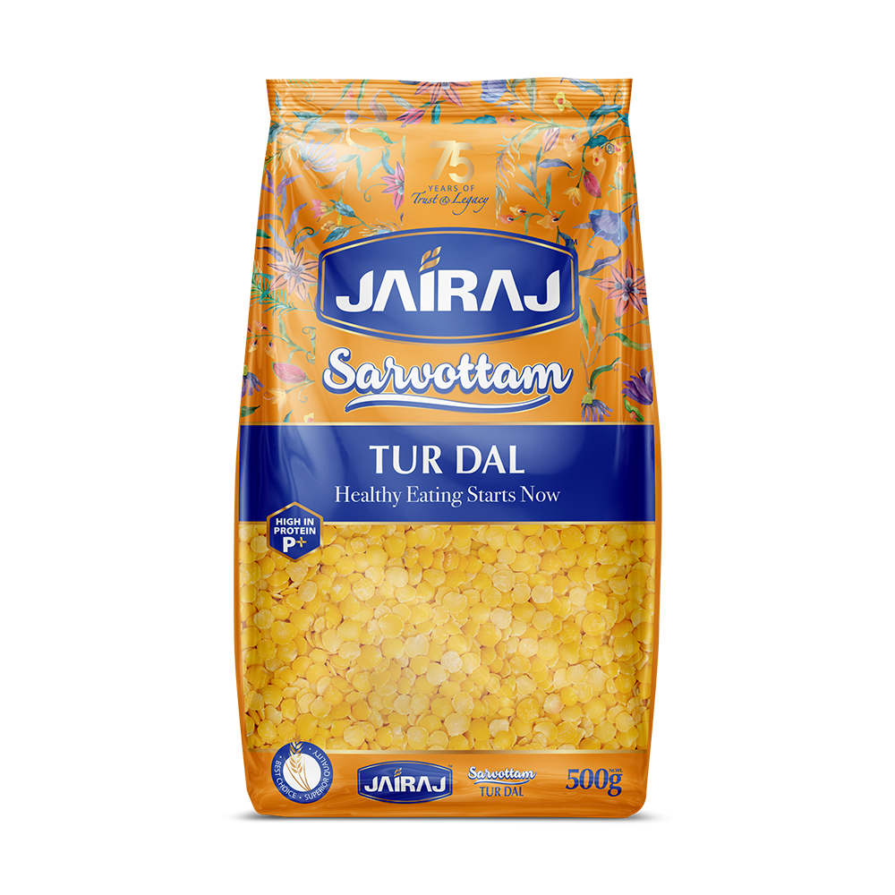 Jairaj Sarvottam Tur Dal 500 g