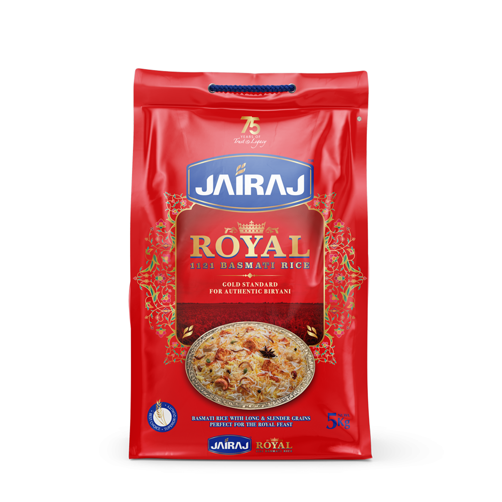 Jairaj Royal 1121 Basmati Rice 5 Kg