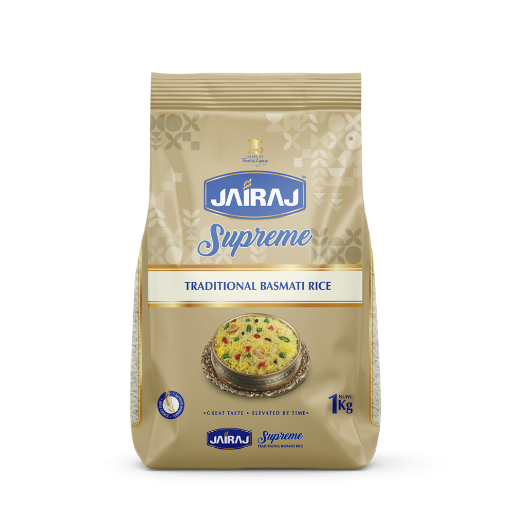 Jairaj Supreme Traditional Basmati Rice 1 Kg